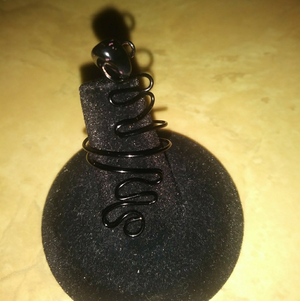 "Black Obsidian" Ring